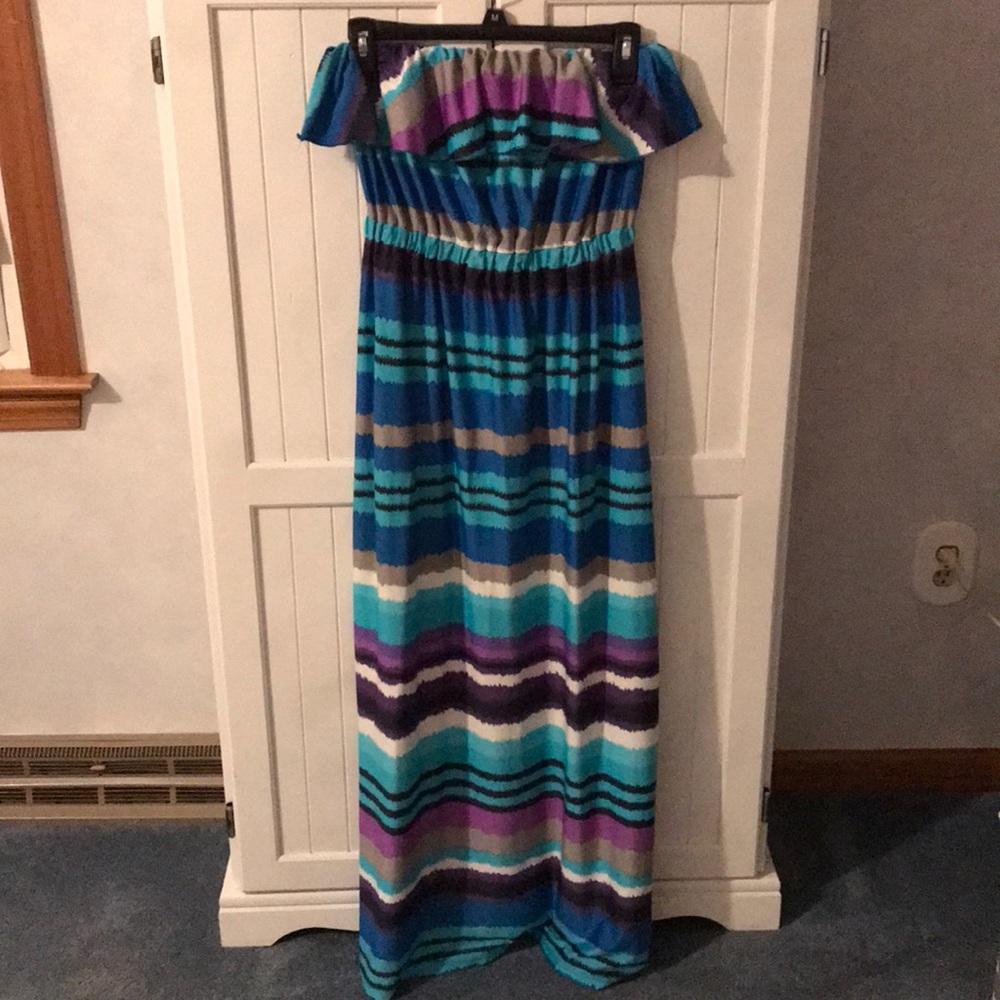 Strapless Maxi Dress